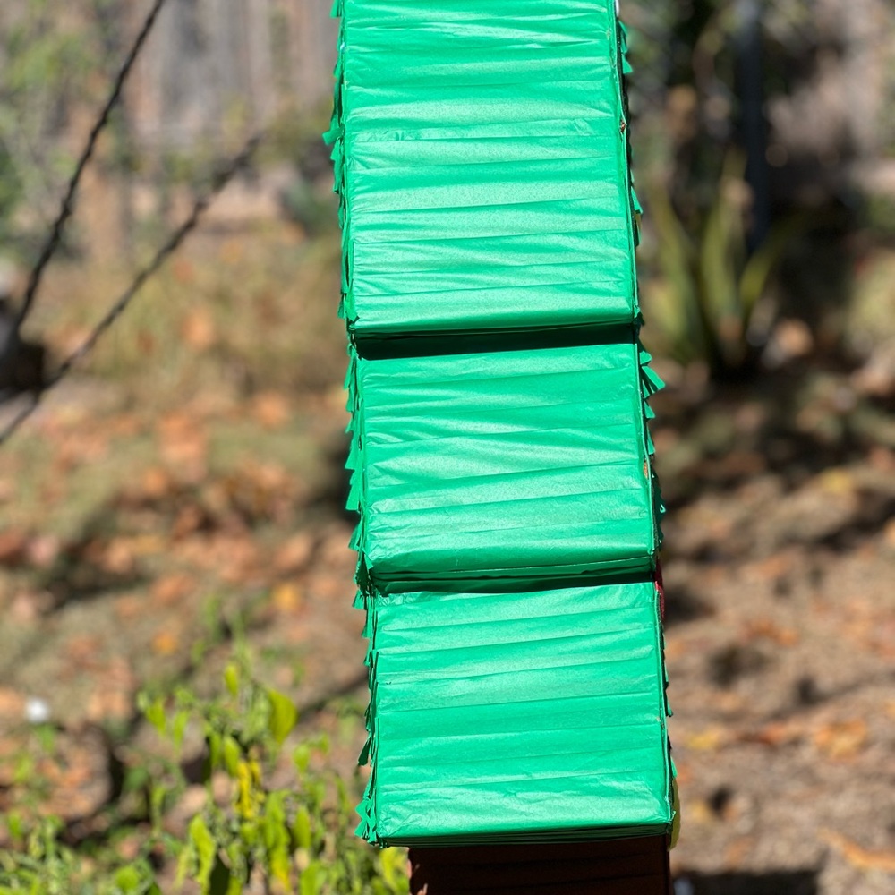 Festive Green Christmas Tree Pinata with Colorful Lights - Picture 7 of 7